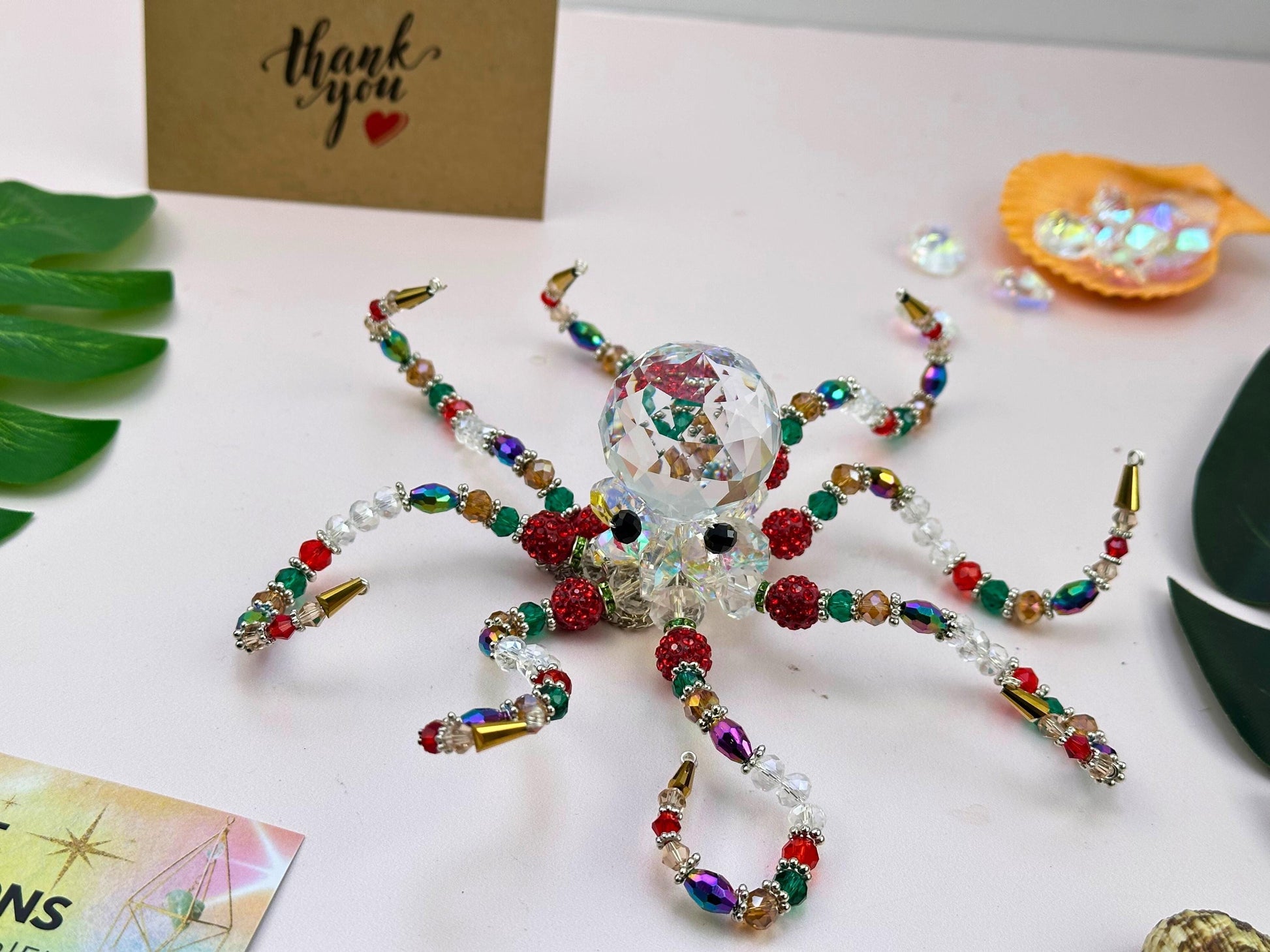 Octopus Suncatcher DIY Kit - Create Your Own Unique Ocean Decor