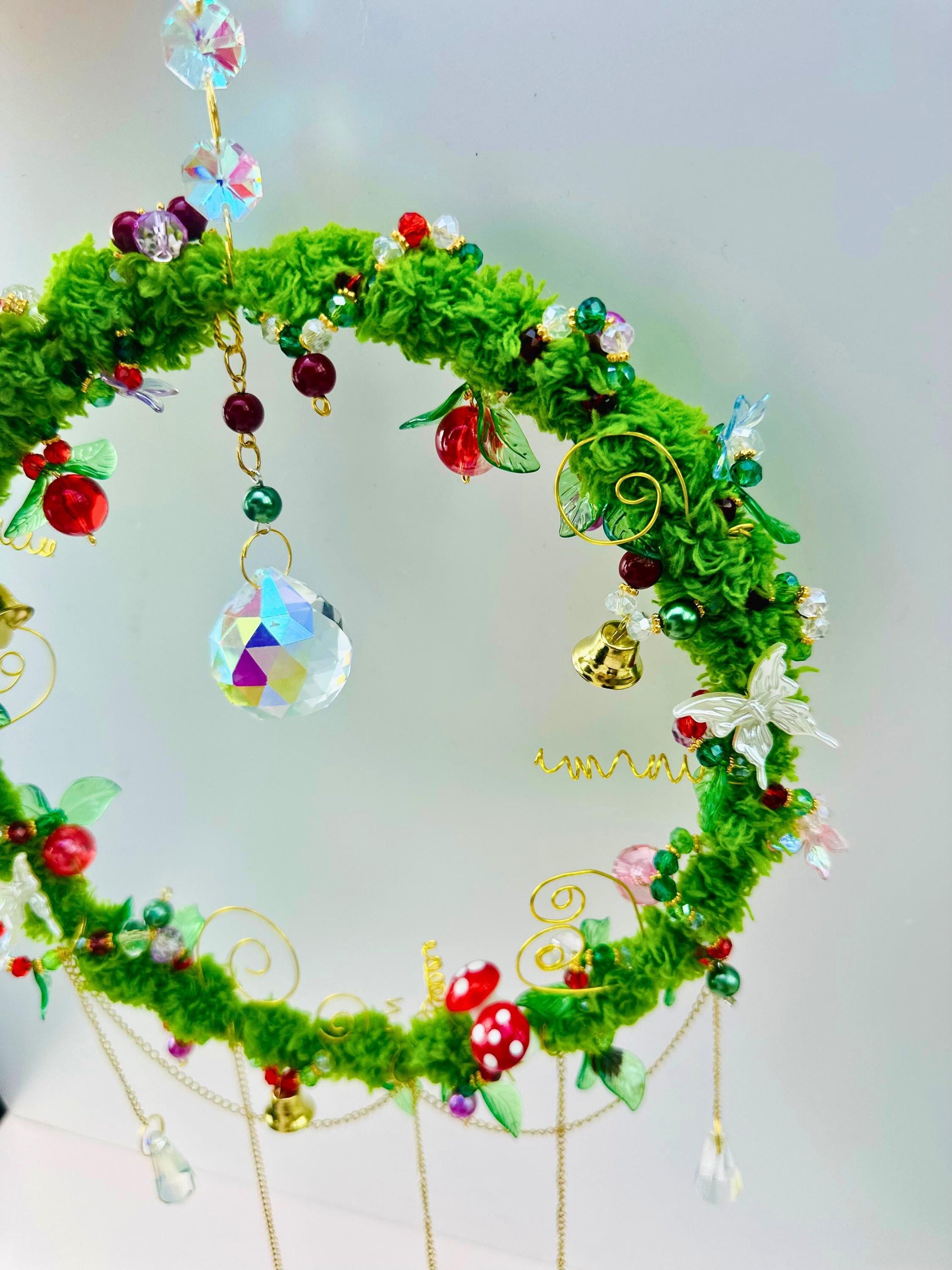 Eden Garden Suncatcher DIY Kit: Create a Peaceful Nature-Inspired Holiday Decor