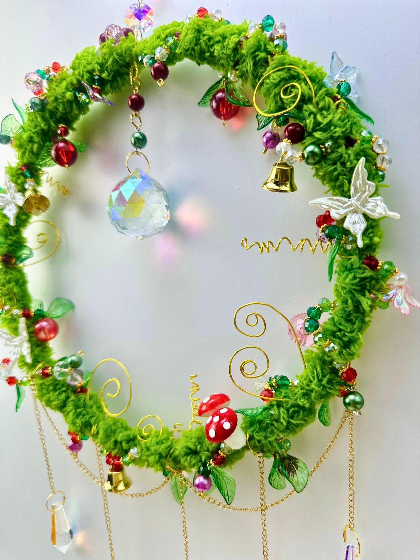 Eden Garden Suncatcher DIY Kit: Create a Peaceful Nature-Inspired Holiday Decor