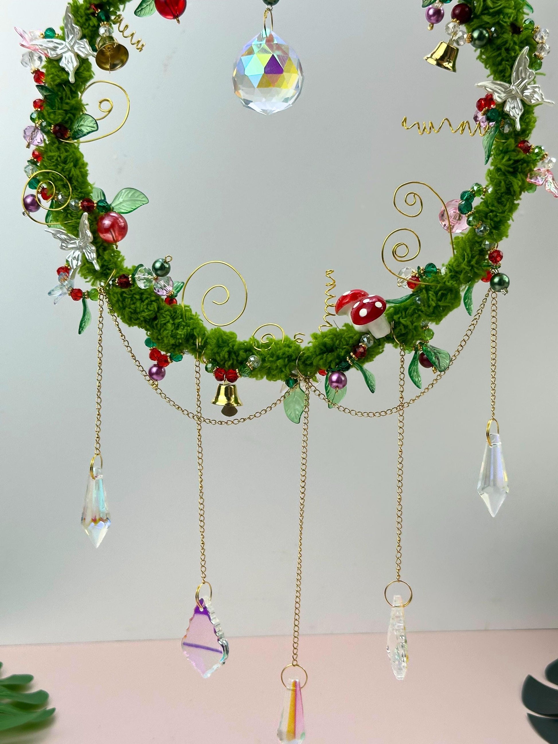 Eden Garden Suncatcher DIY Kit: Create a Peaceful Nature-Inspired Holiday Decor
