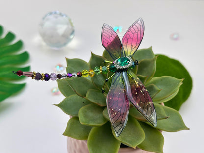 DIY Dragonfly Suncatcher Kit: Beaded Craft for Art Lovers
