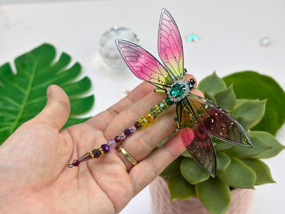 DIY Dragonfly Suncatcher Kit: Beaded Craft for Art Lovers