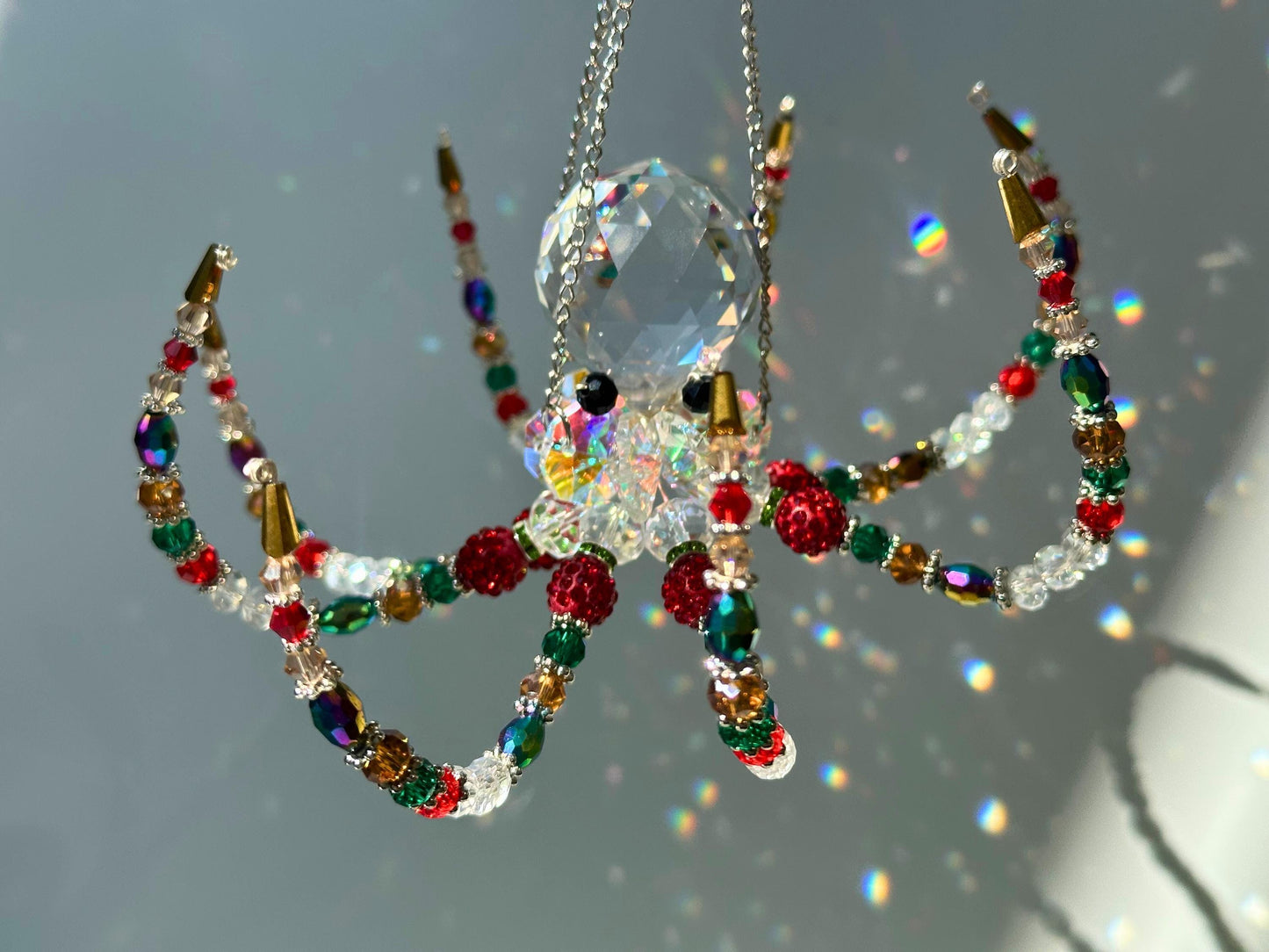 Octopus Suncatcher DIY Kit - Create Your Own Unique Ocean Decor