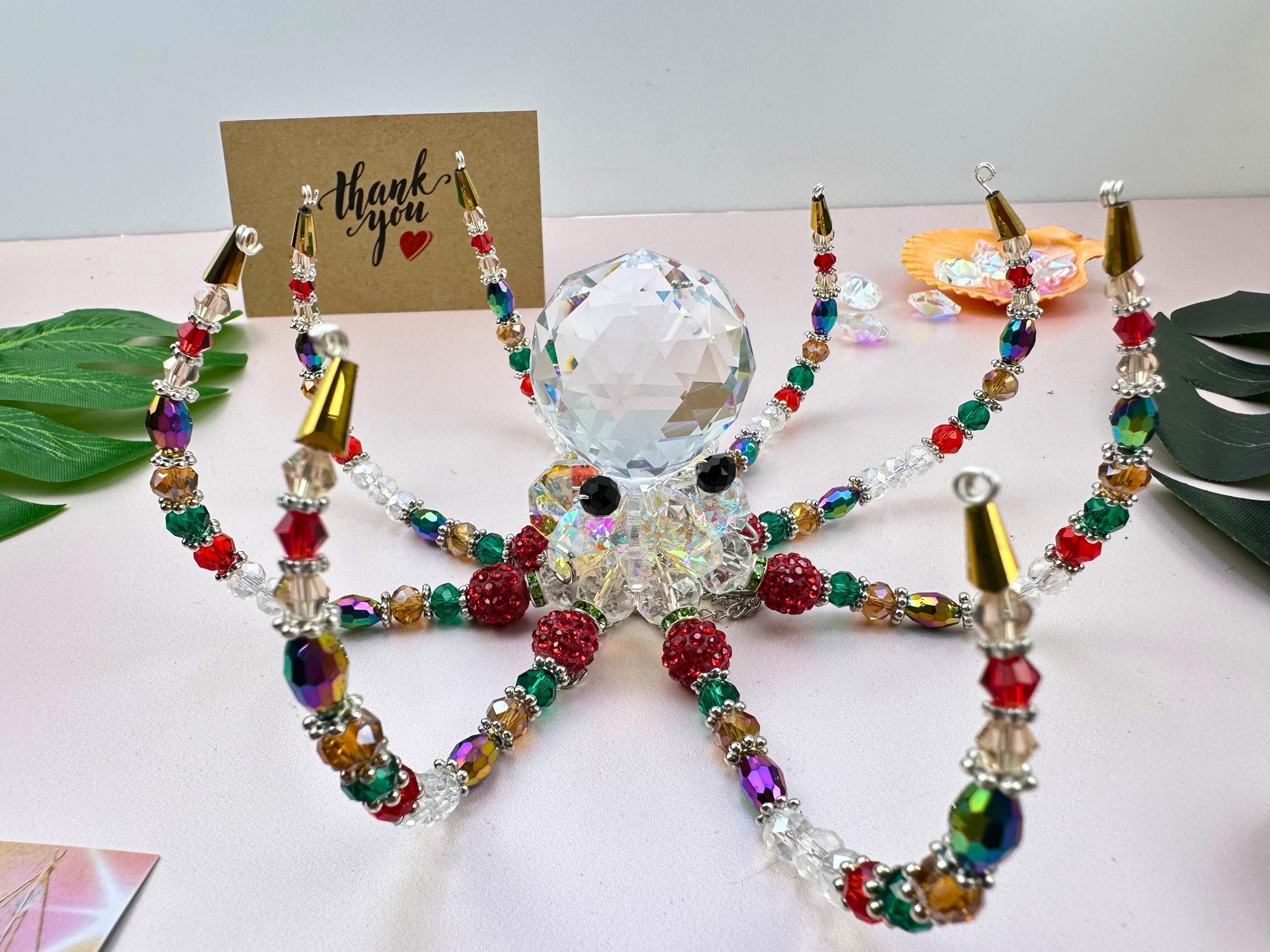 Octopus Suncatcher DIY Kit - Create Your Own Unique Ocean Decor