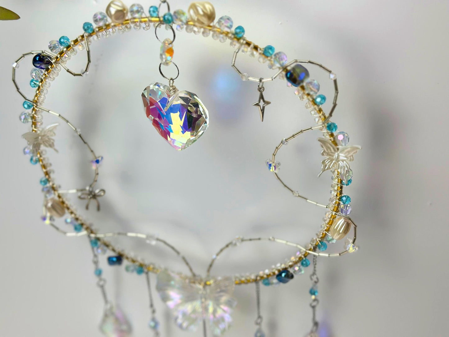 Snow Garden Suncatcher DIY Kit - Create Your Own Winter Window Decor