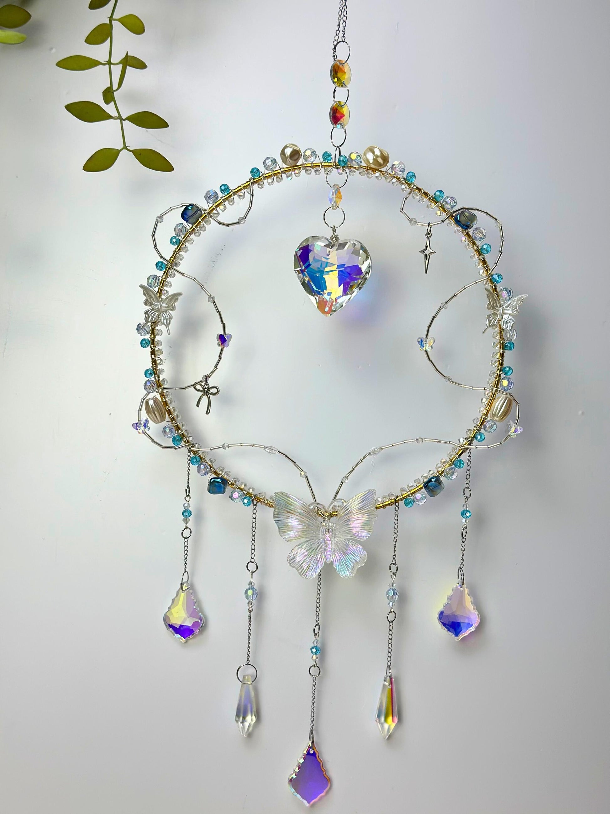 Snow Garden Suncatcher DIY Kit - Create Your Own Winter Window Decor
