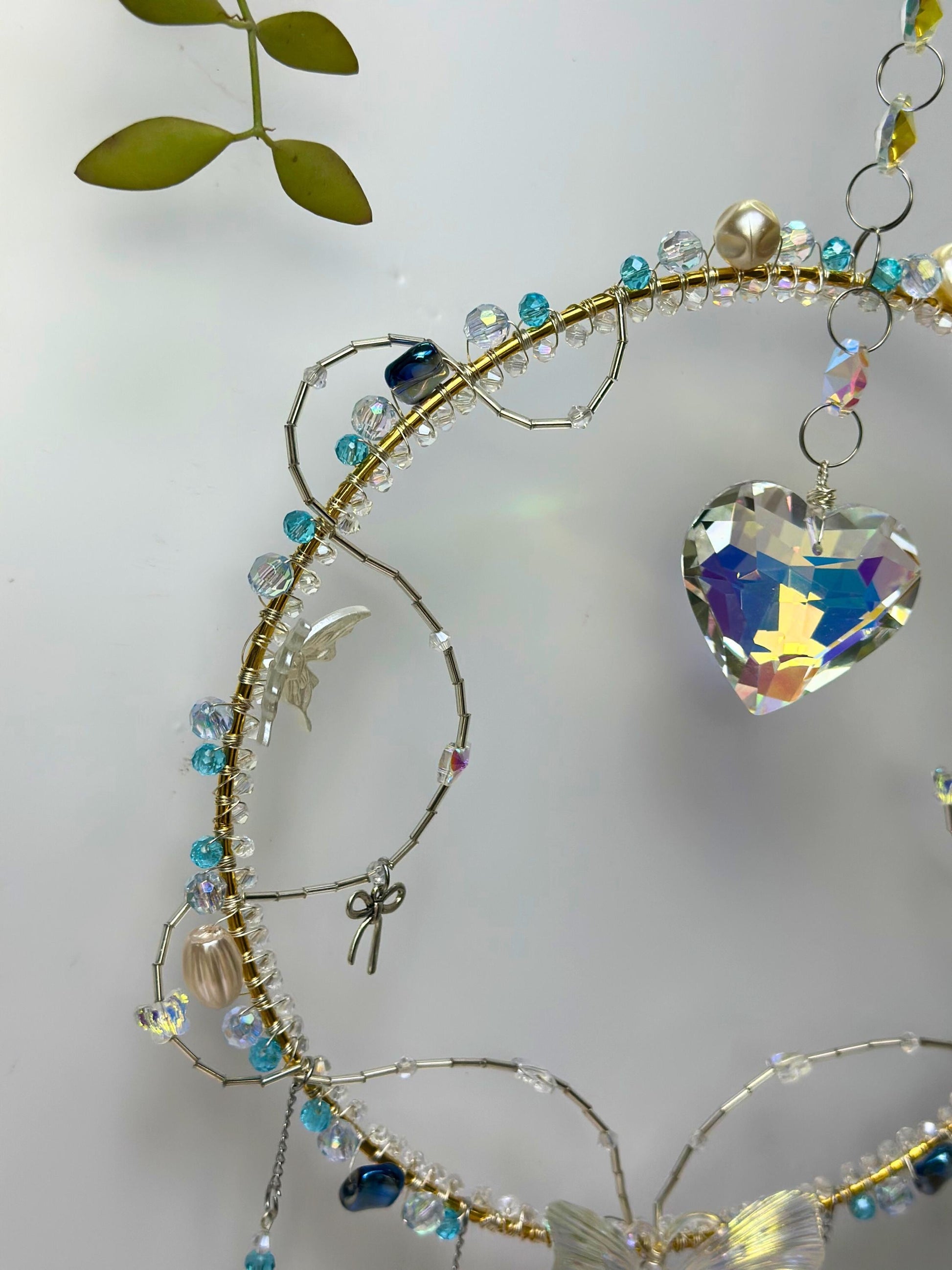 Snow Garden Suncatcher DIY Kit - Create Your Own Winter Window Decor