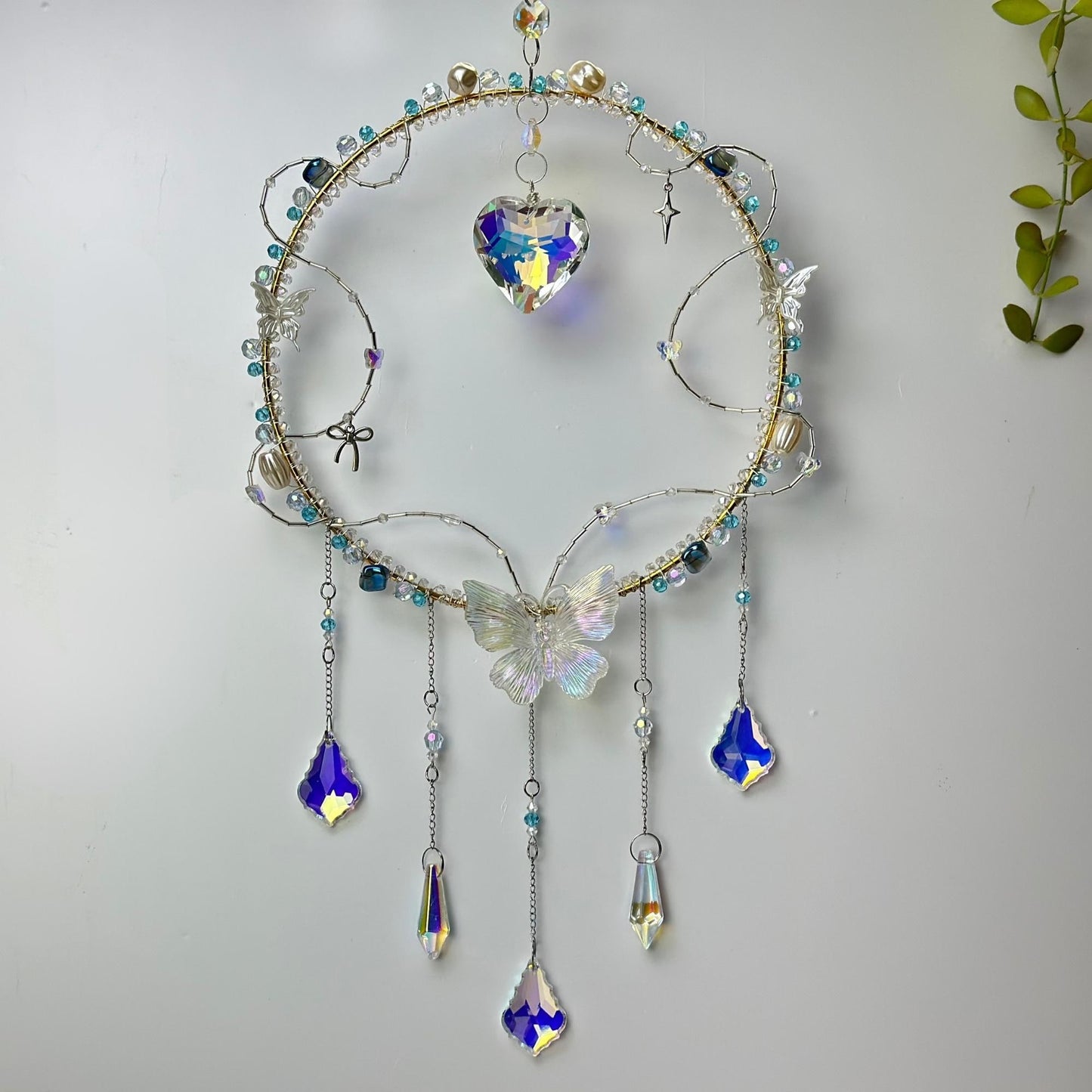 Snow Garden Suncatcher DIY Kit - Create Your Own Winter Window Decor