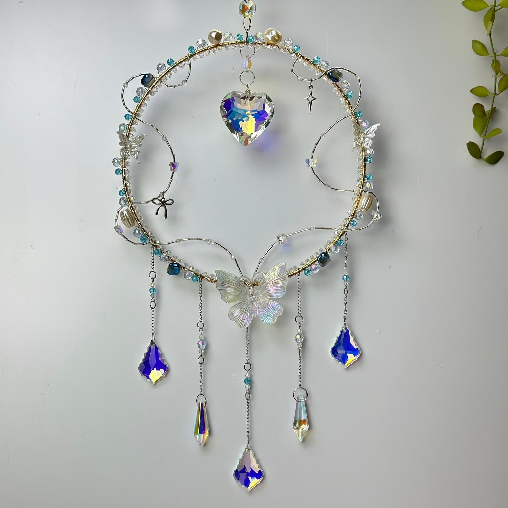 Snow Garden Suncatcher DIY Kit - Create Your Own Winter Window Decor