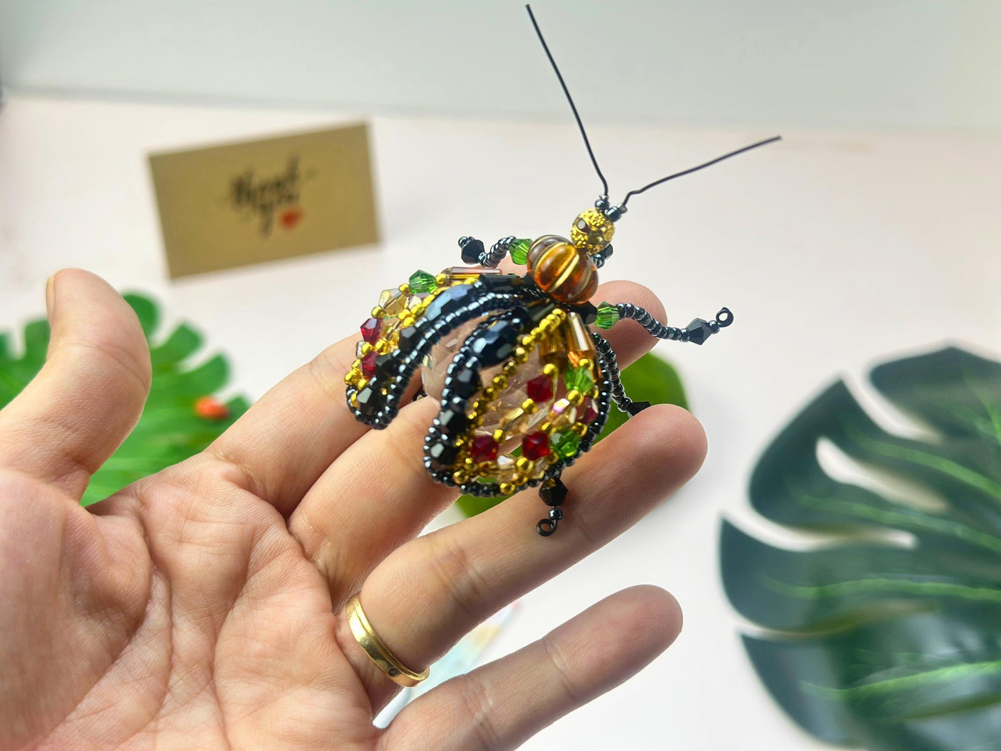 Beetle Suncatcher DIY Kit - Create Your Own Nature-Inspired Decor