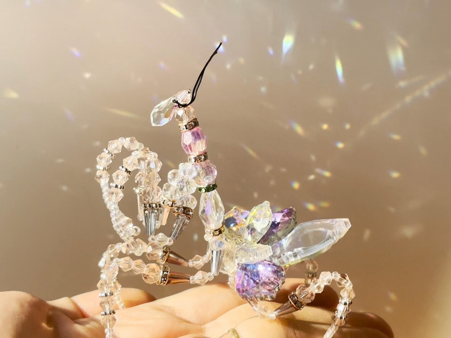 Orchid Mantis Suncatcher DIY Kit - Create Your Own Unique Insect Decor