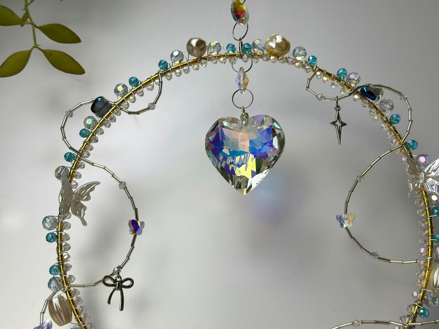 Snow Garden Suncatcher DIY Kit - Create Your Own Winter Window Decor