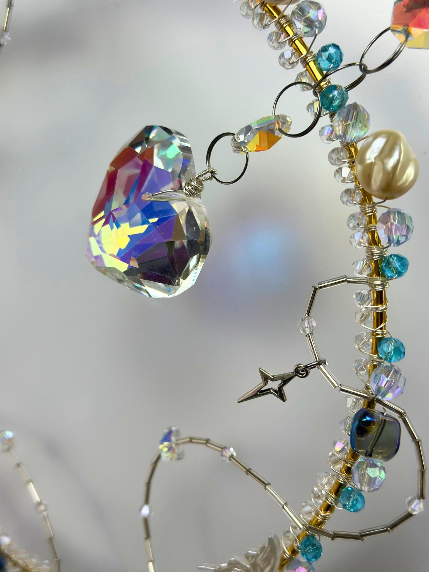 Snow Garden Suncatcher DIY Kit - Create Your Own Winter Window Decor