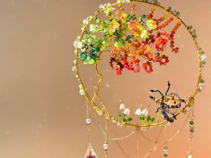 Autumn Garden Suncatcher DIY Kit - Create Your Own Fall Nature Decor