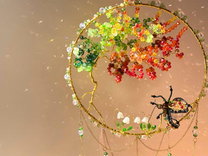 Autumn Garden Suncatcher DIY Kit - Create Your Own Fall Nature Decor