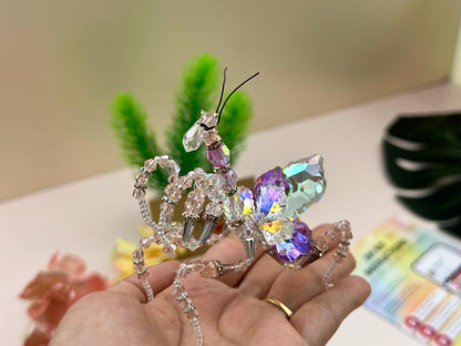Orchid Mantis Suncatcher DIY Kit - Create Your Own Unique Insect Decor