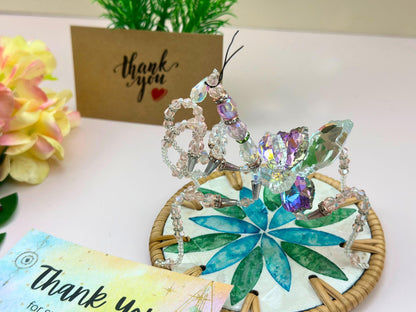 Orchid Mantis Suncatcher DIY Kit - Create Your Own Unique Insect Decor