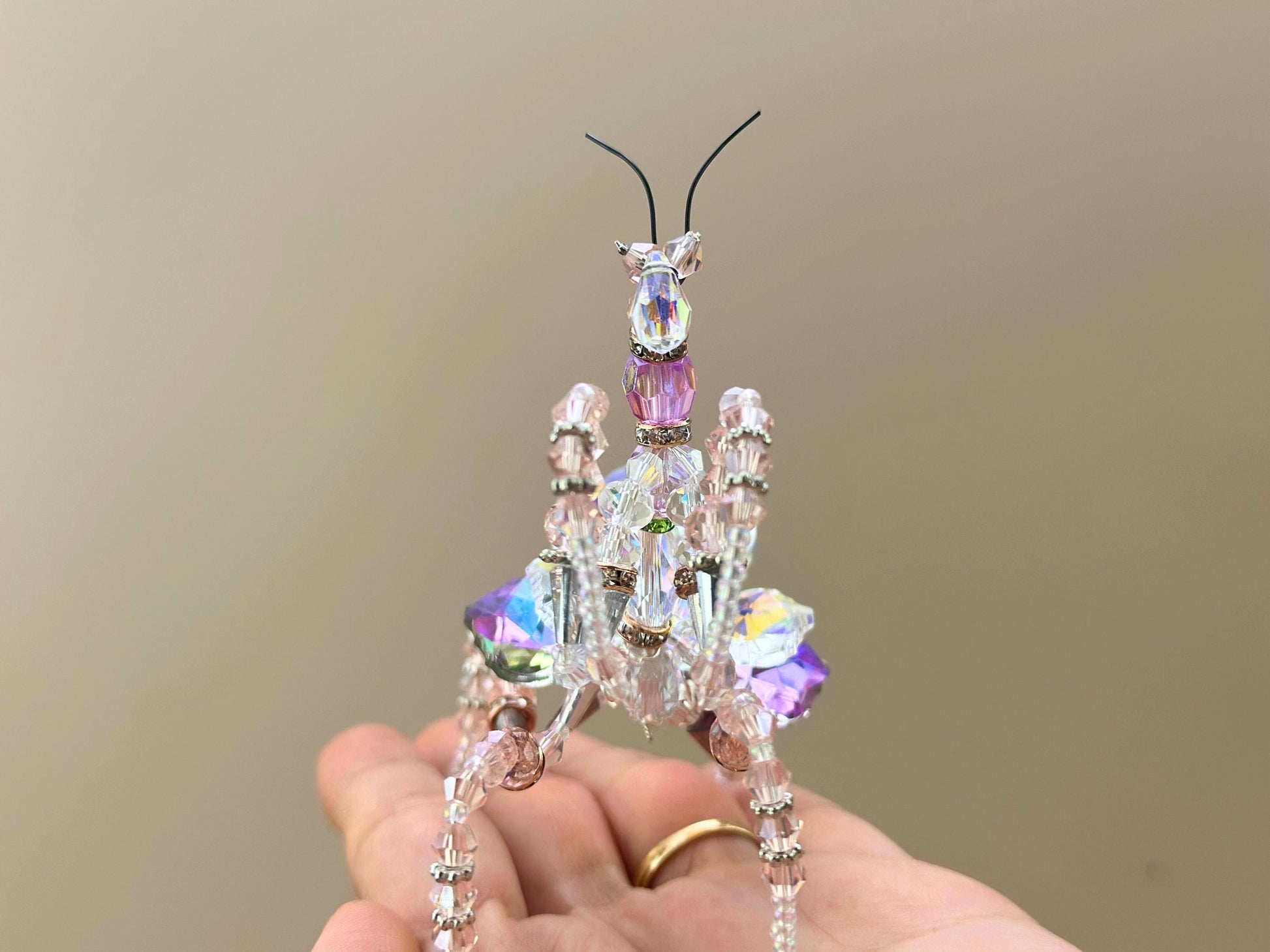 Orchid Mantis Suncatcher DIY Kit - Create Your Own Unique Insect Decor