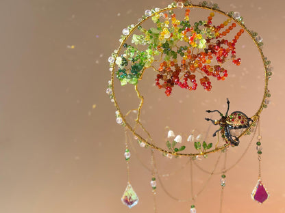 Autumn Garden Suncatcher DIY Kit - Create Your Own Fall Nature Decor