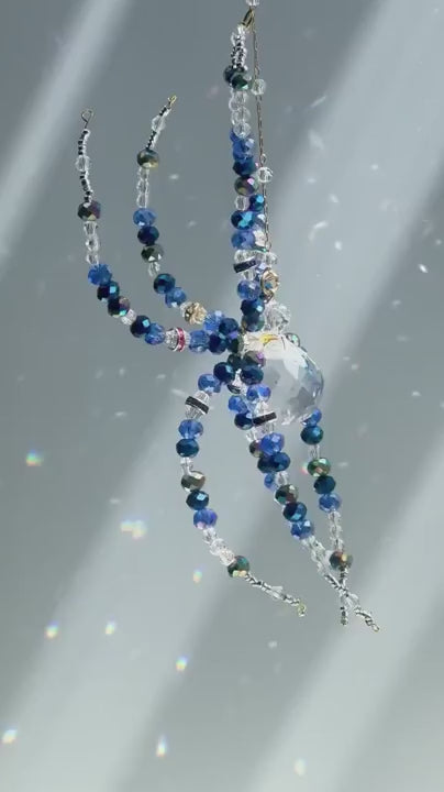 Blue Spider Suncatcher video