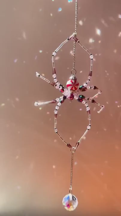 Christmas Spider Suncatcher video