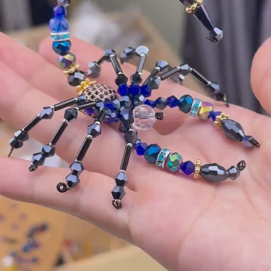 Scorpion Suncatcher DIY Kit: Crystal Prism, Zodiac Gift