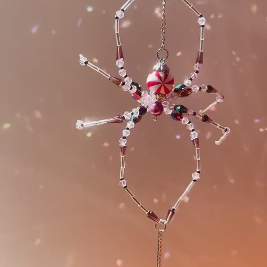 Christmas Spider Suncatcher DIY Kit - Create Your Own Christmas & Halloween Decor