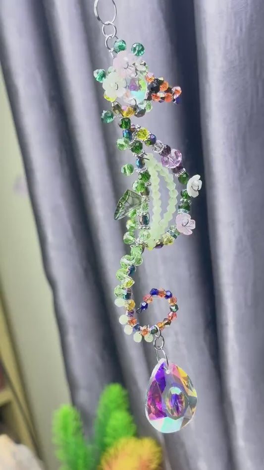 Seahorse Suncatcher DIY Kit - Create Your Own Coastal Decor