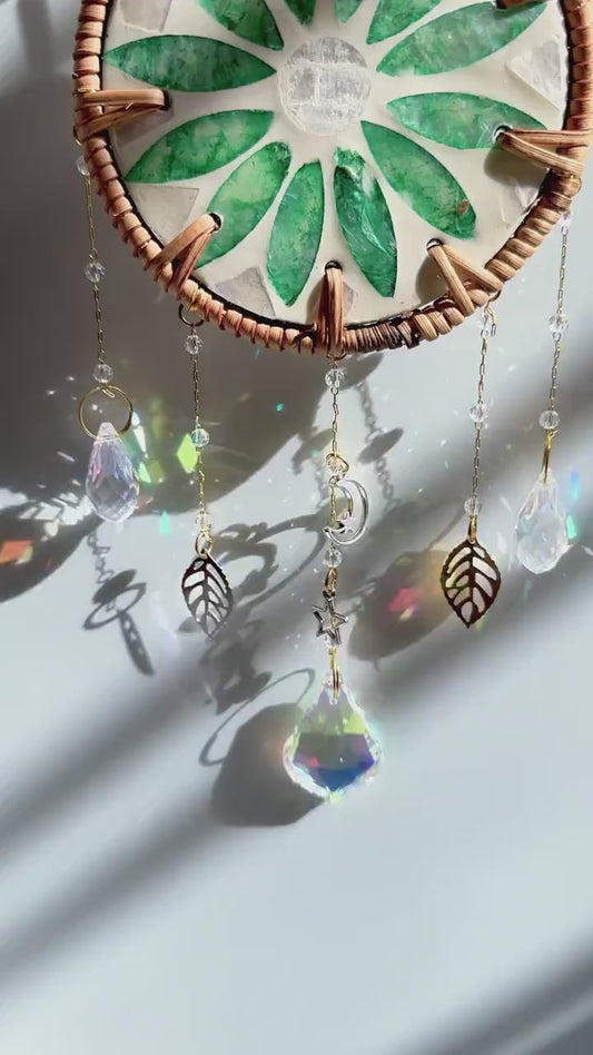 DIY Coaster Suncatcher Kit - Craft Your Unique Suncatcher for Brightening Up Any Space