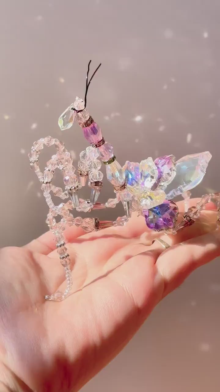 Orchid Mantis Suncatcher DIY Kit - Create Your Own Unique Insect Decor