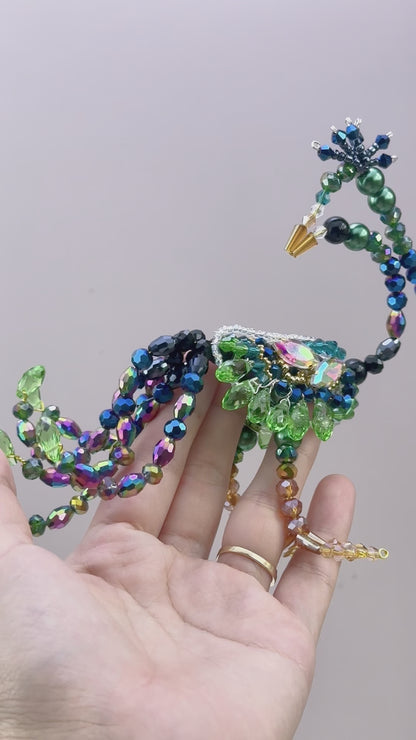 Peacock Suncatcher DIY Kit