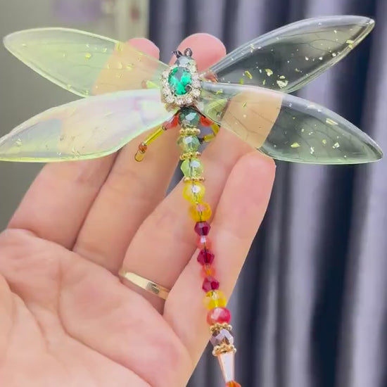 DIY Dragonfly Suncatcher Kit: Beaded Craft for Art Lovers