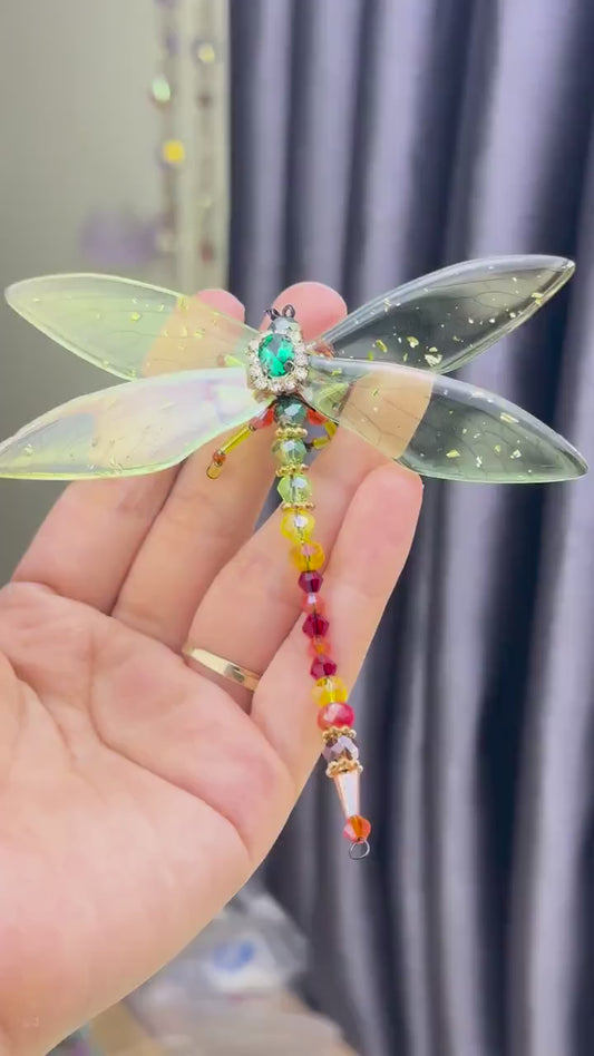 DIY Dragonfly Suncatcher Kit: Beaded Craft for Art Lovers