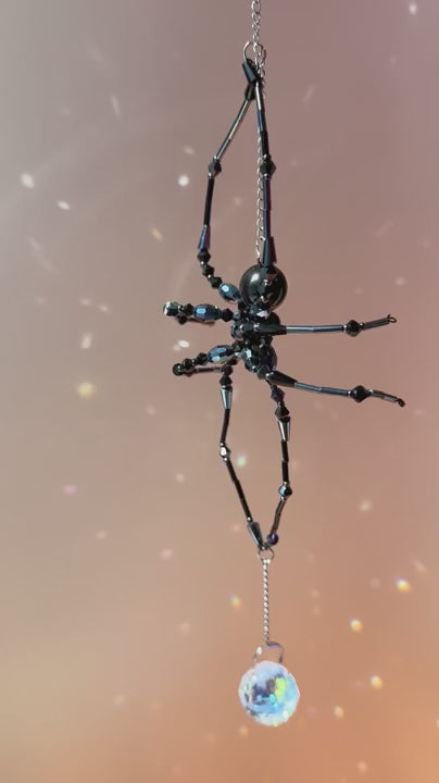 Black Widow Spider Suncatcher video