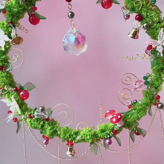 Eden Garden Suncatcher DIY Kit: Create a Peaceful Nature-Inspired Holiday Decor