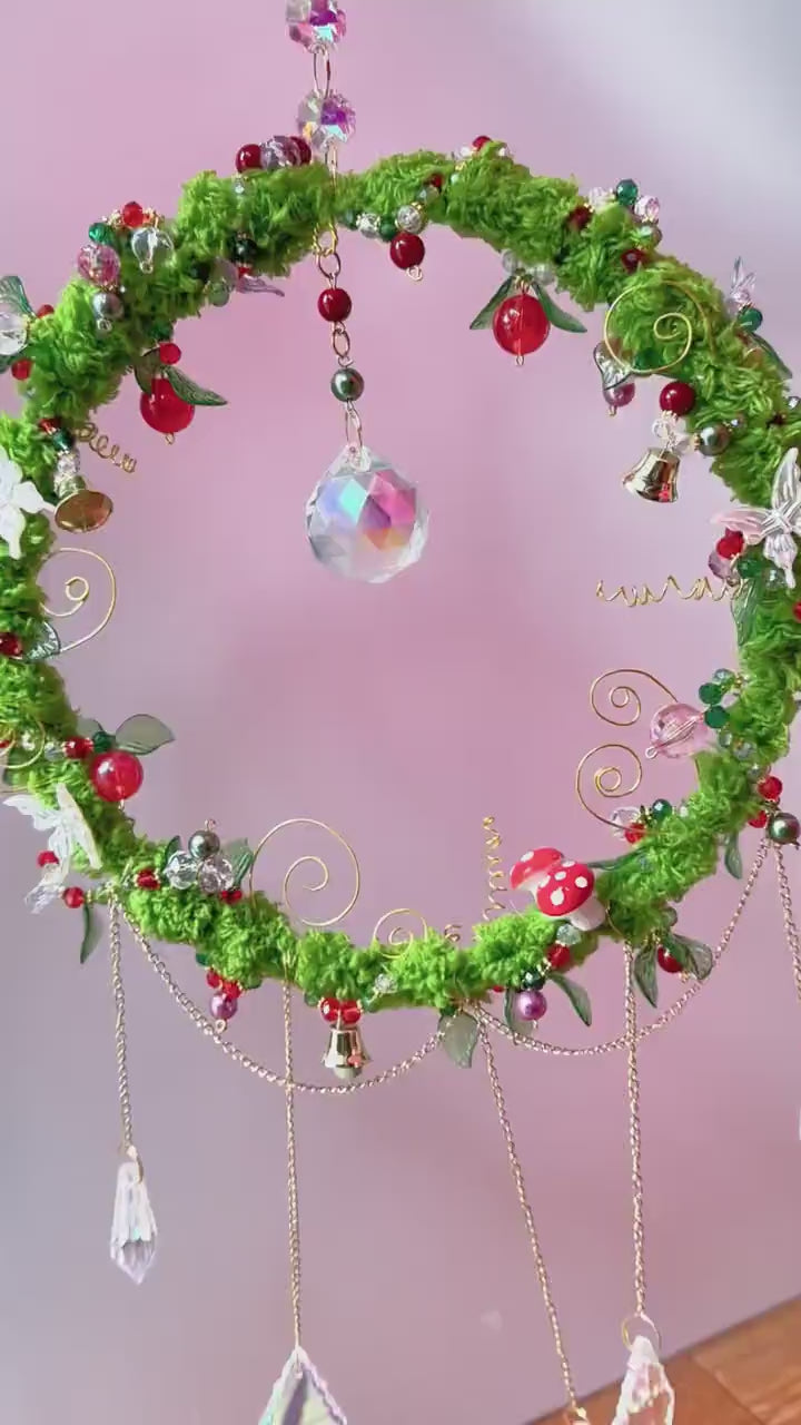Eden Garden Suncatcher DIY Kit: Create a Peaceful Nature-Inspired Holiday Decor