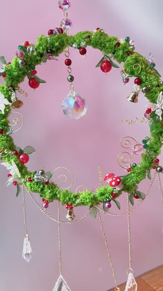 Eden Garden Suncatcher DIY Kit: Create a Peaceful Nature-Inspired Holiday Decor