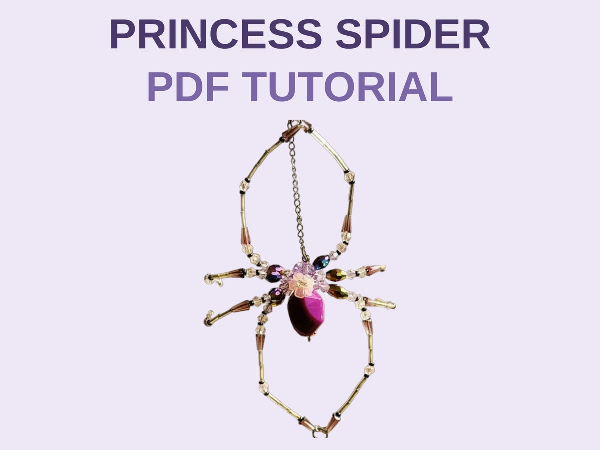 Princess Spider Suncatcher PDF Tutorial
