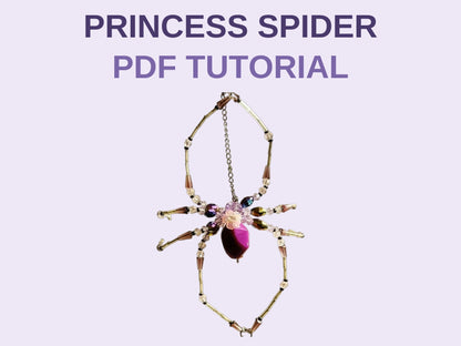 Princess Spider Suncatcher PDF Tutorial