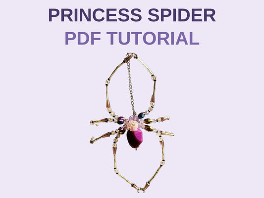 Princess Spider Suncatcher PDF Tutorial
